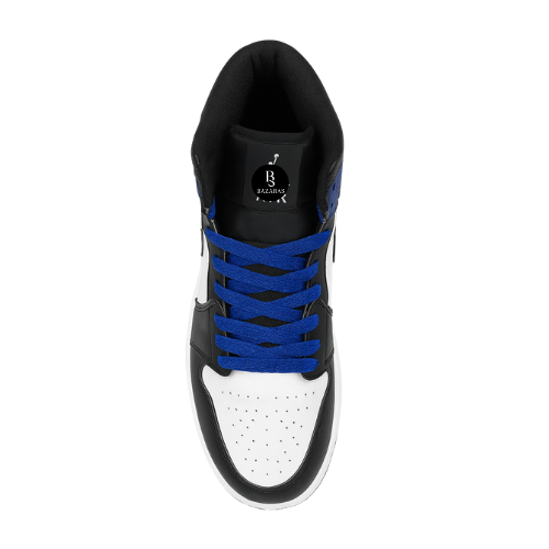 Sneaker Retro 1 Azul Intenso Negro