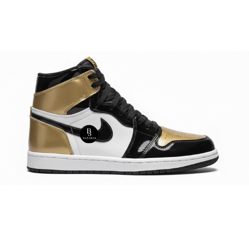 Sneaker Retro 1 High Og Gold Toe