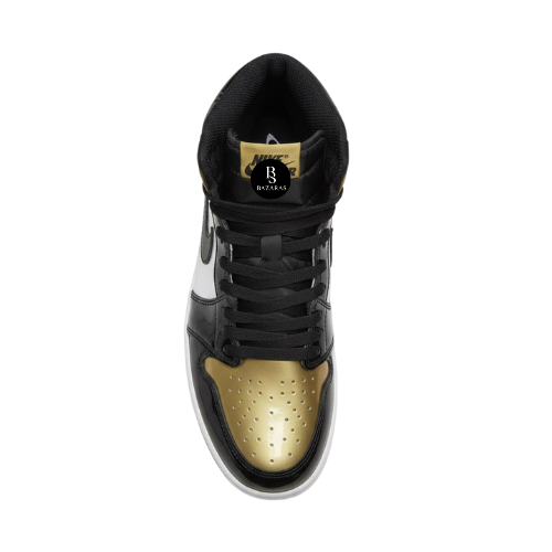 Sneaker Retro 1 High Og Gold Toe