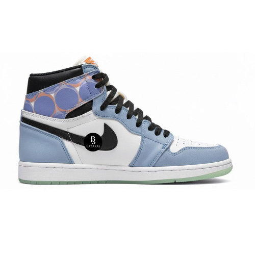 Sneaker Retro 1  Spiderverse Blue