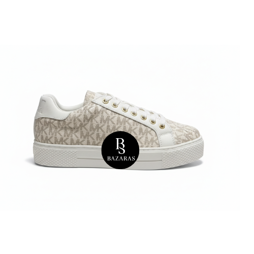 Sneaker Michael Kors Platform Crem