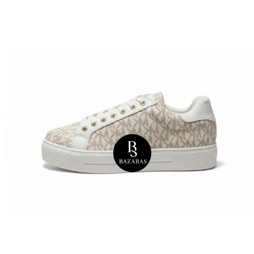 Sneaker Michael Kors Platform Crem