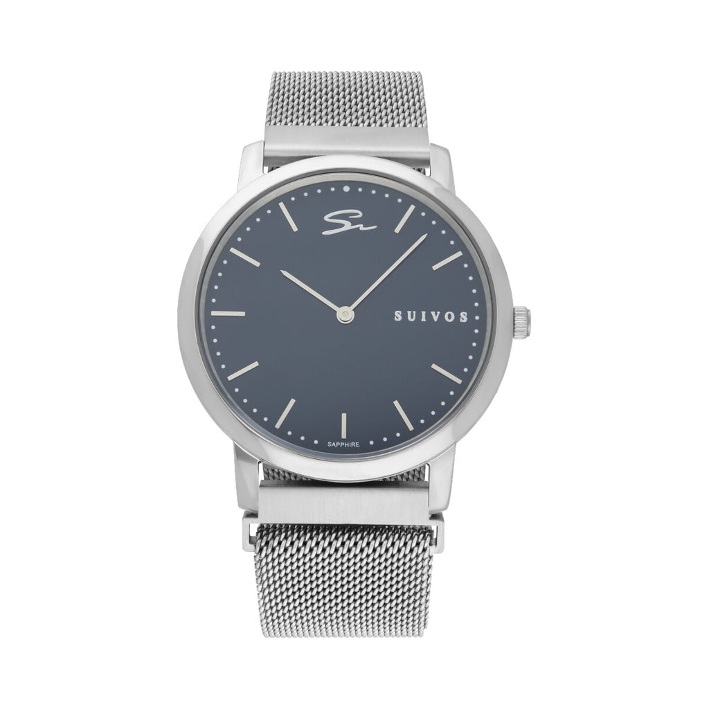 Reloj Suivos Navy Steel