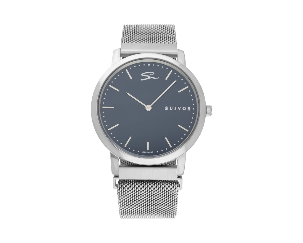 Reloj Suivos Navy Steel