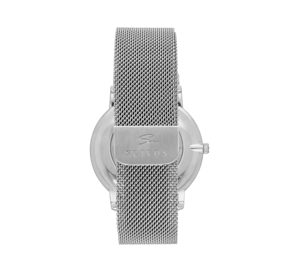 Reloj Suivos Navy Steel