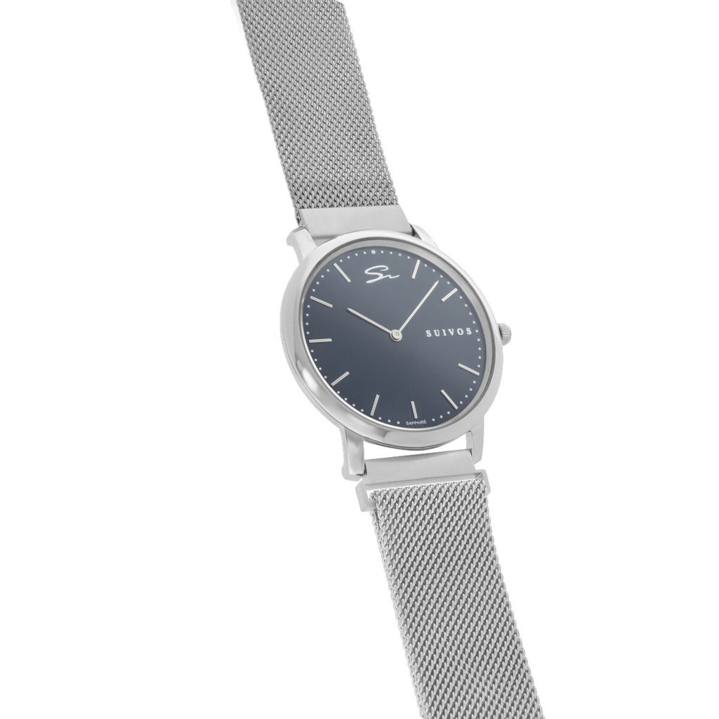 Reloj Suivos Navy Steel